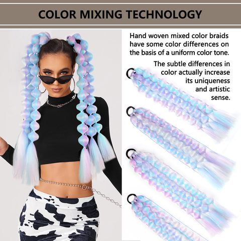 Bubble Ponytail Extensions 22" view 4