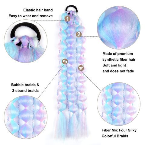 Bubble Ponytail Extensions 22" view 6