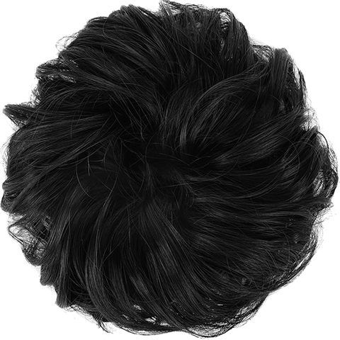 Modern Claw Long Wavy Curly Ponytail Extension Black/Brown 3 view 2