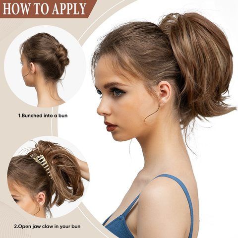 Clip in Bangs Extensions Wispy Natural Black Human Hair Wome view 3