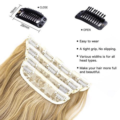 Hair Tinsel Kit 18 Colors 7600 Strands Synthetic Straight St view 3