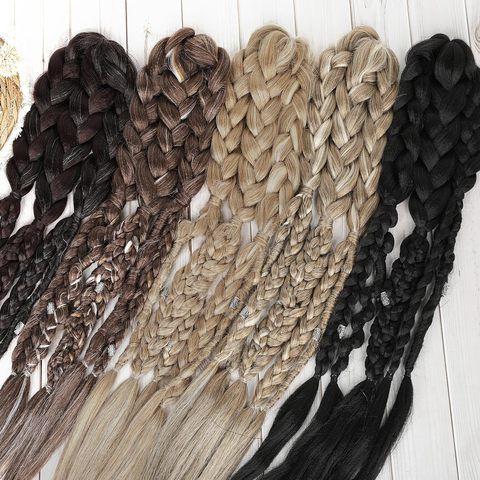 Viking Hair Extensions Men 24" view 6