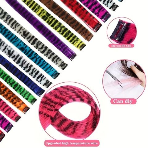 Pre-Bonded Straight High Temperature Wire Hair Extension Leo view 4