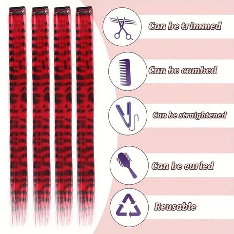 Pre-Bonded Straight High Temperature Wire Hair Extension Leo view 5